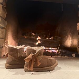 BearPaw Brown Kids Boots